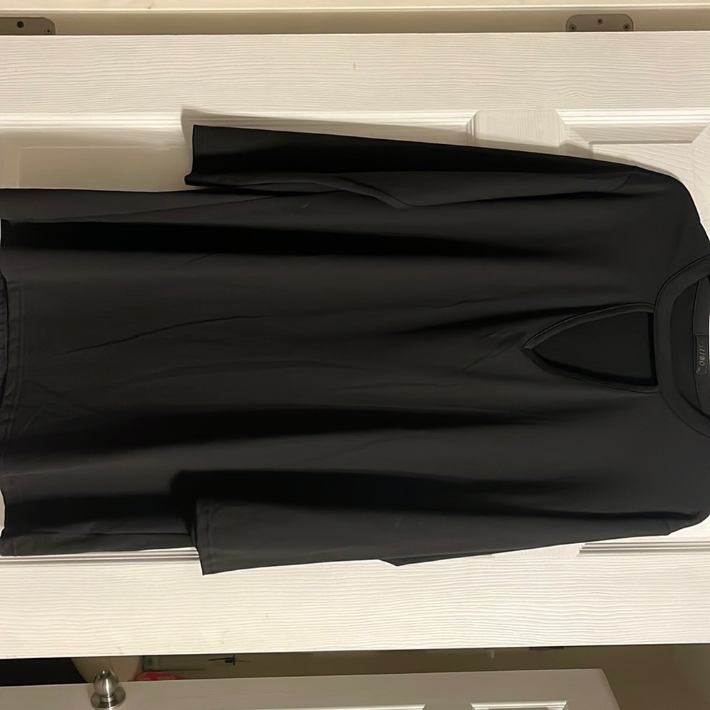 XL, Long sleeved, black ZSIIBO dress.